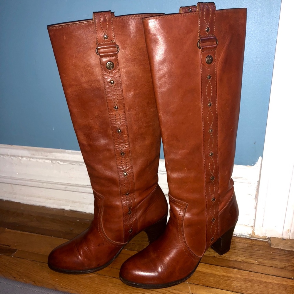Frye Fiona Tall Heeled Boots